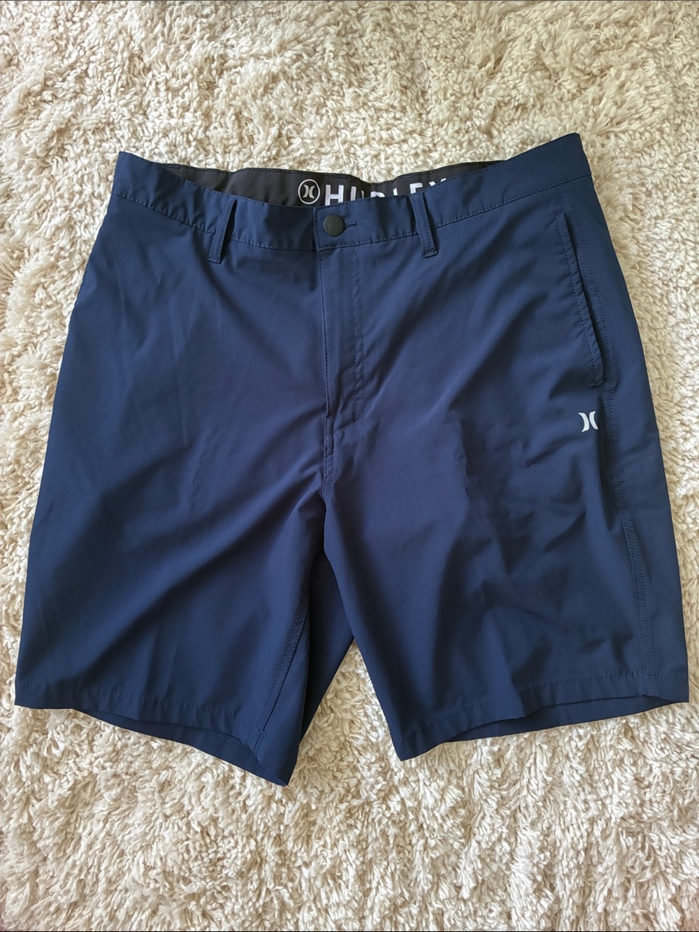 Hurley Men's Navy Performance Walkshorts